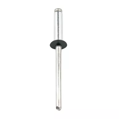 1/8in Alum Rivet Black 500pk 5/16in-3/8in