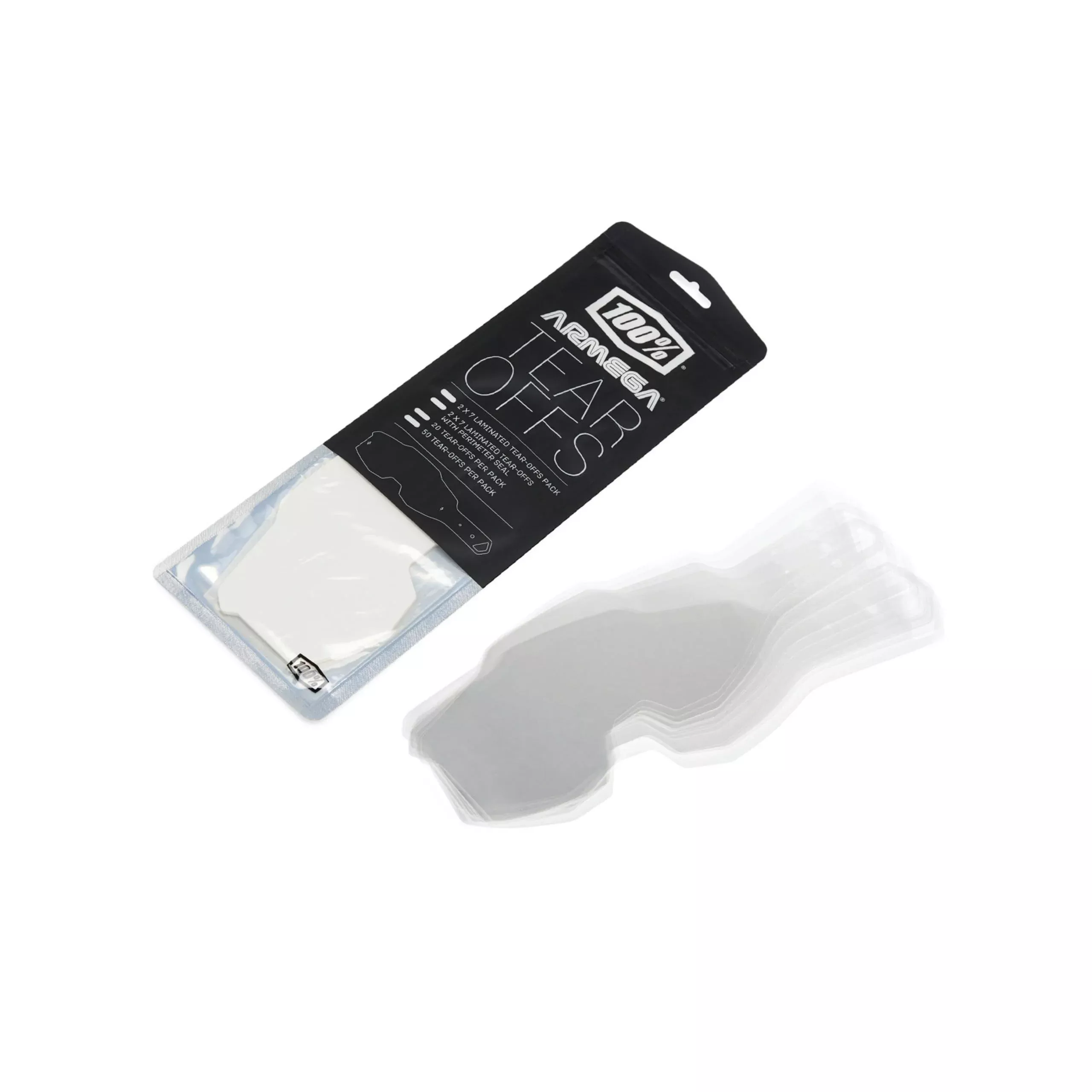 100% Armega Standard Tear-Offs 50 Pk