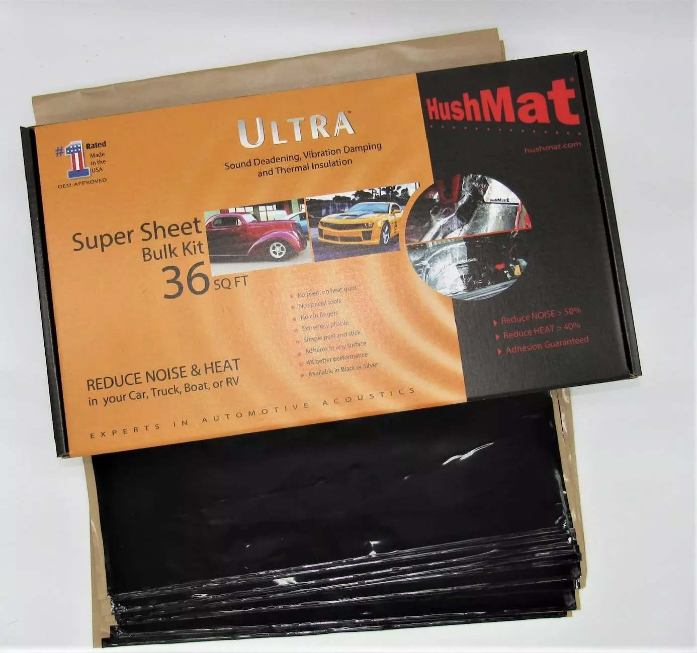 10800 Super Bulk Kit – (9) 18” X 32” Black Ultra Sheets – 36 Square Feet