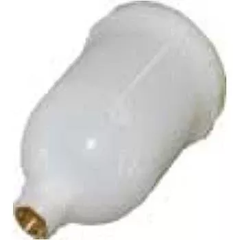 125ml Plastic Gravity Feed Pot with Brass Fitting Touch-up Spraygun