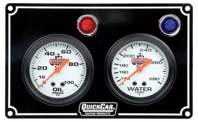 2 Gauge PanelOP/WT Black