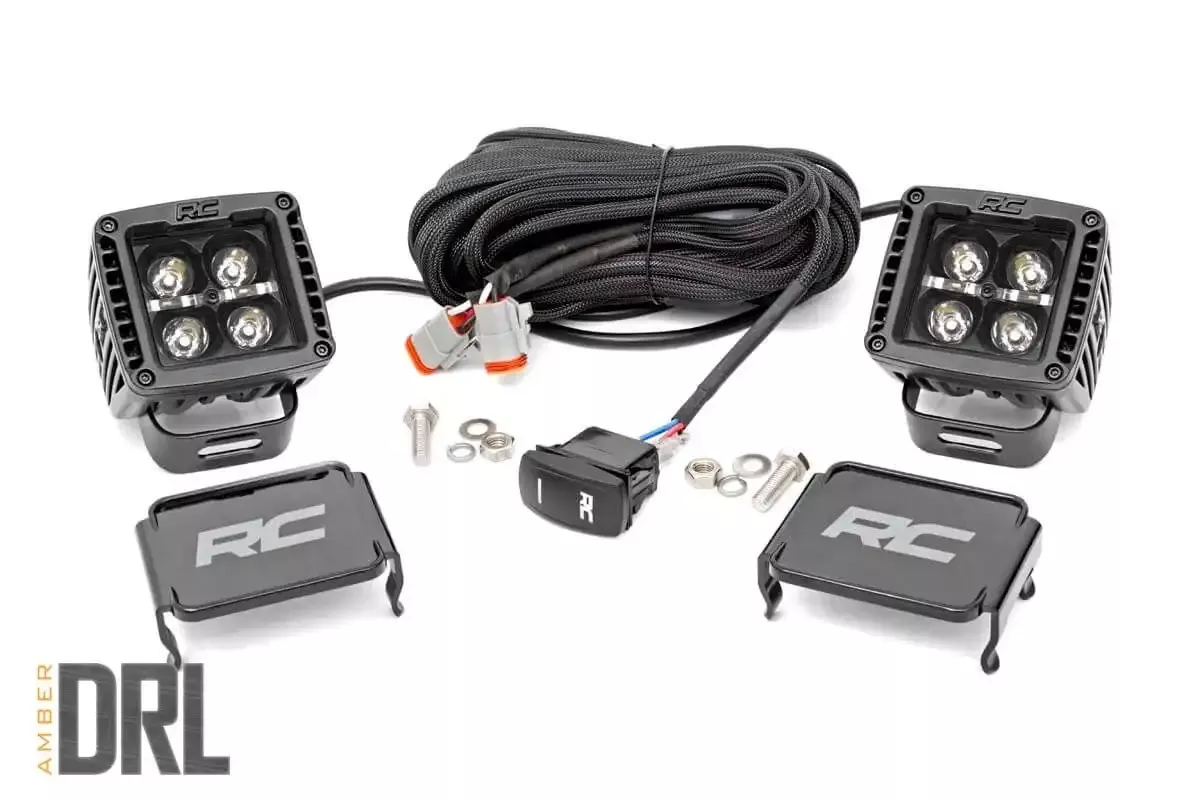 2 Inch Black Series LED Light Pods Spot Mount