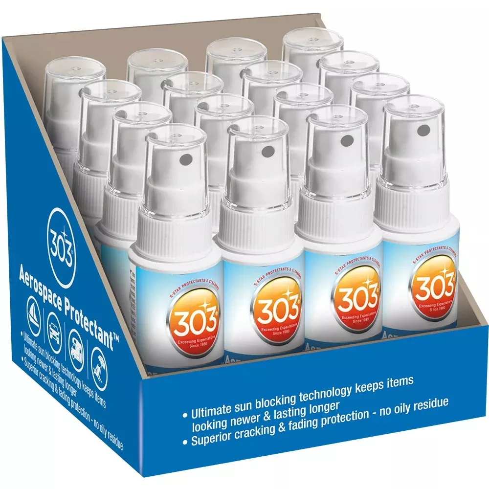 303 Products Aerospace Protectant - Uv Protection - Repels Dust, Dirt, & Staining - Smooth Matte Finish - Restores Like-New Appe