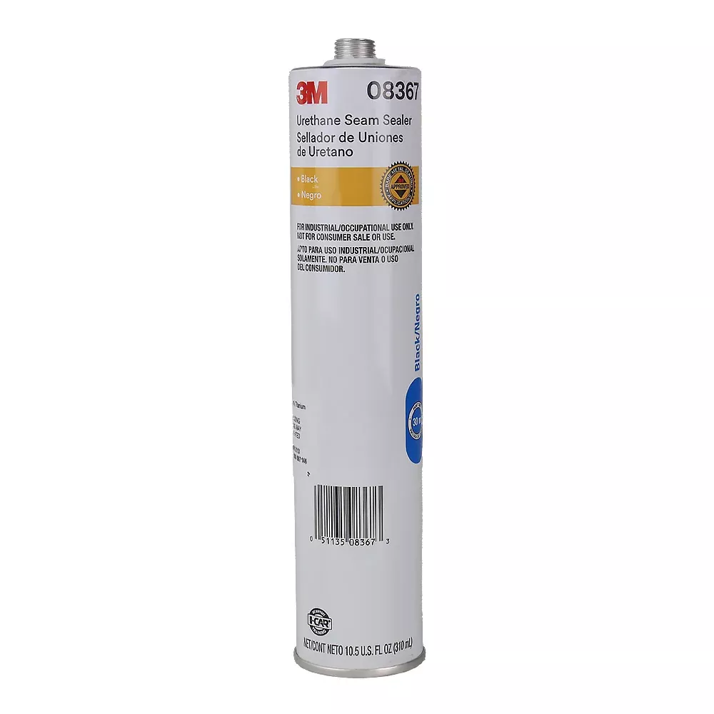 3M 08367 Urethane Seam Sealer Black 310ml Cartridge Paintable