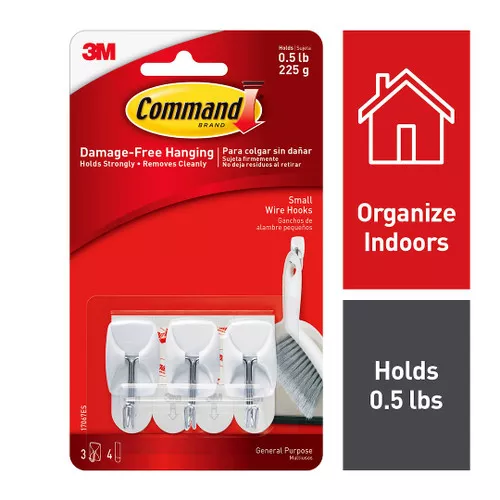 3m CommandSmall Wire Hooks 17067ES