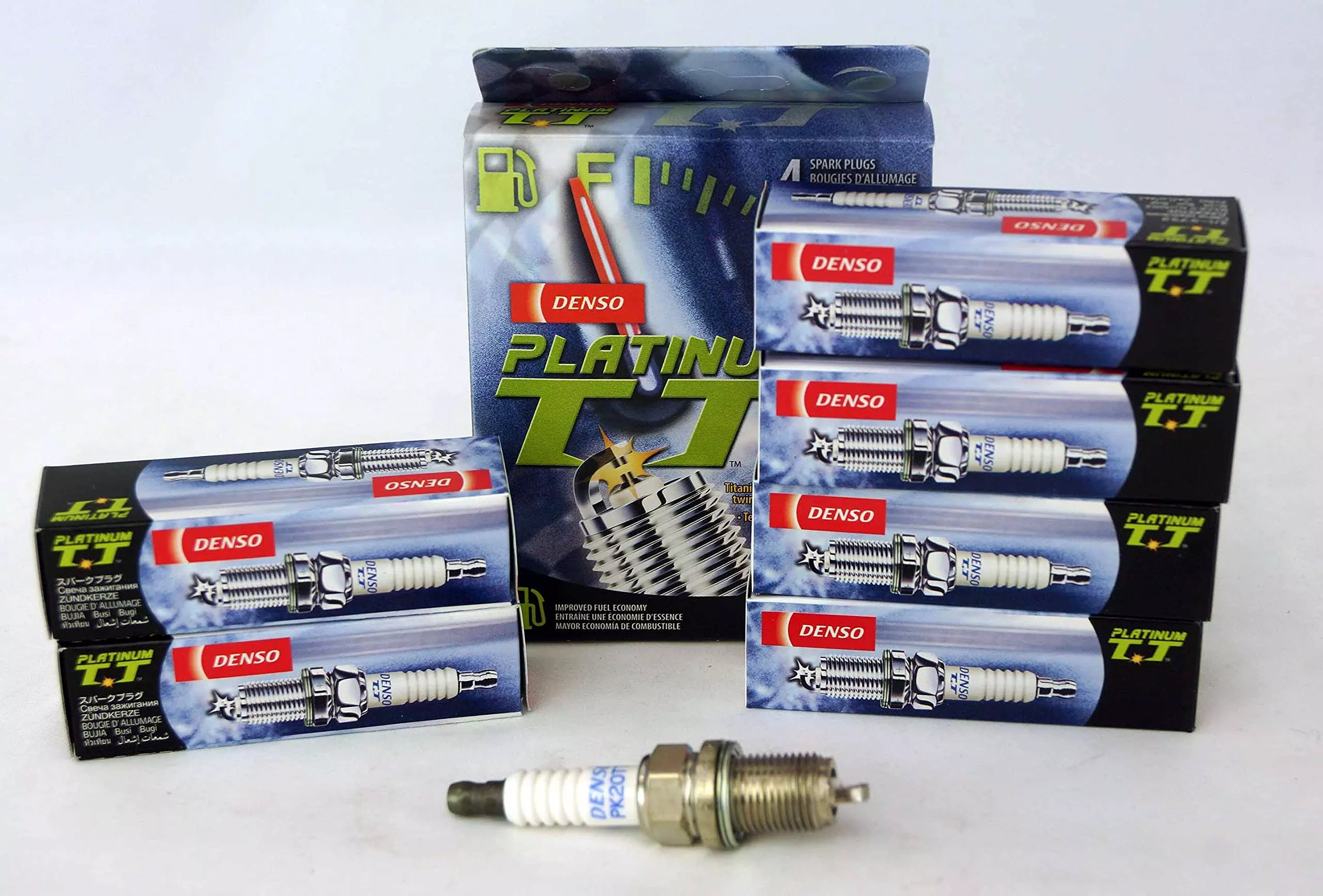 6 Pcsnew — Denso #4504 Platinum T T Spark Plugs — Pk20Tt
