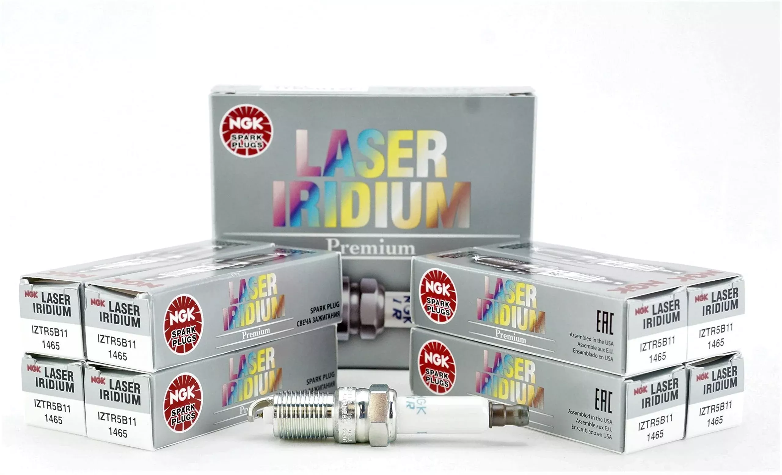 (8-Pack) Ngk Spark Plugs Iztr5B11 (Stock # 1465)