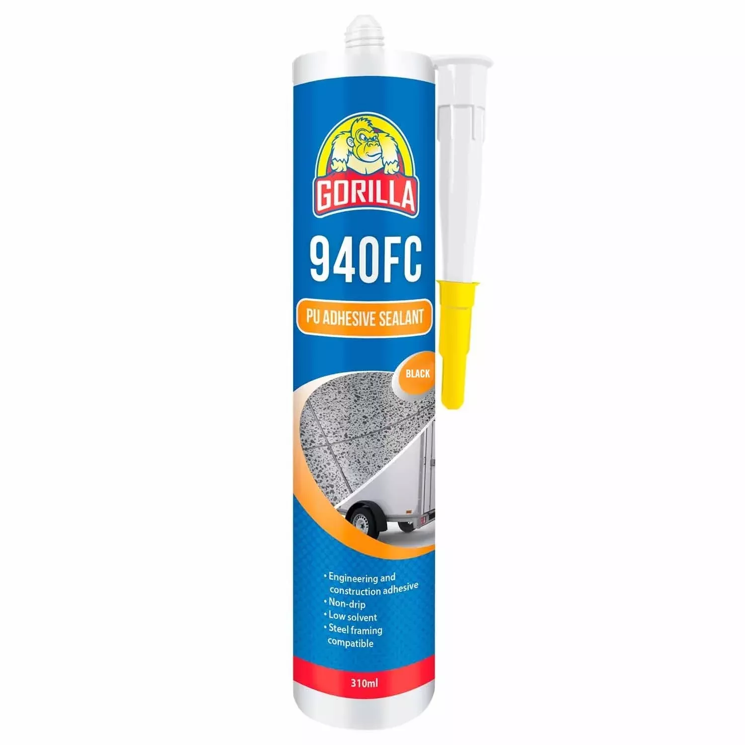 940FC PU SEALANT – BLACK 310ML