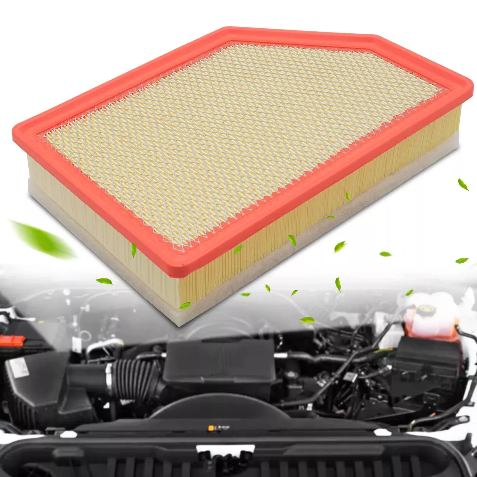 A3248C 84554703 Engine Air Filter For 2020 2021 2022 2023 Chevy Silverado Gmc Sierra 2500 Hd 3500 Hd 6.6L (Diesel Engine Only)