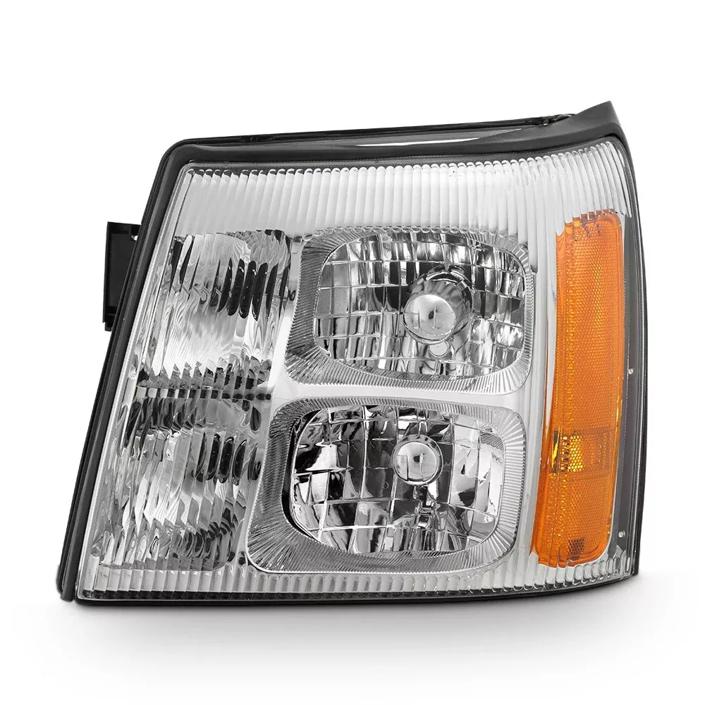 ACANII HID Replacement Headlight - Driver Side for 2003-2006 Cadillac Escalade - Clear
