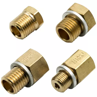 Adapter Kit - Oil Press 1/8-27NPT to Metric