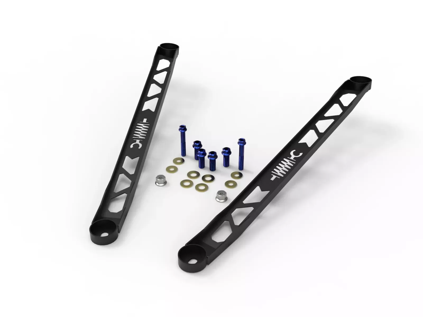 aFe CONTROL Front Suspension Strut Brace Black