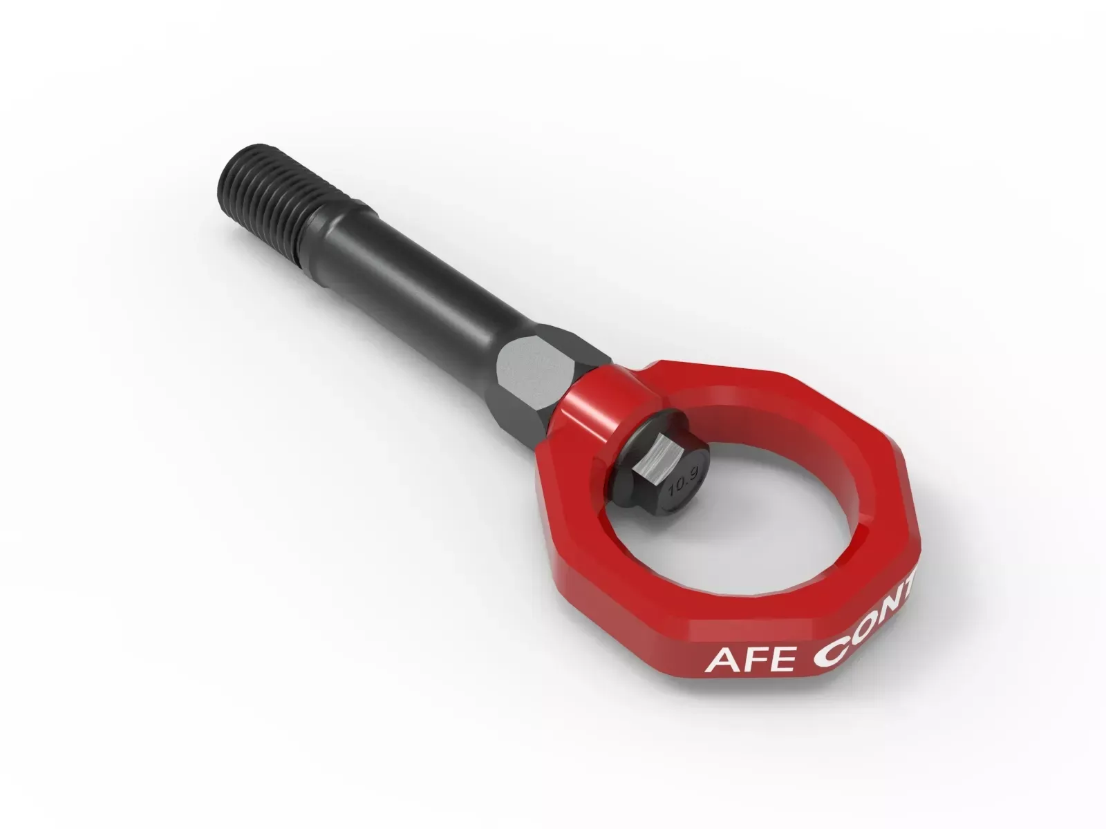 aFe CONTROL Front Tow Hook – Red