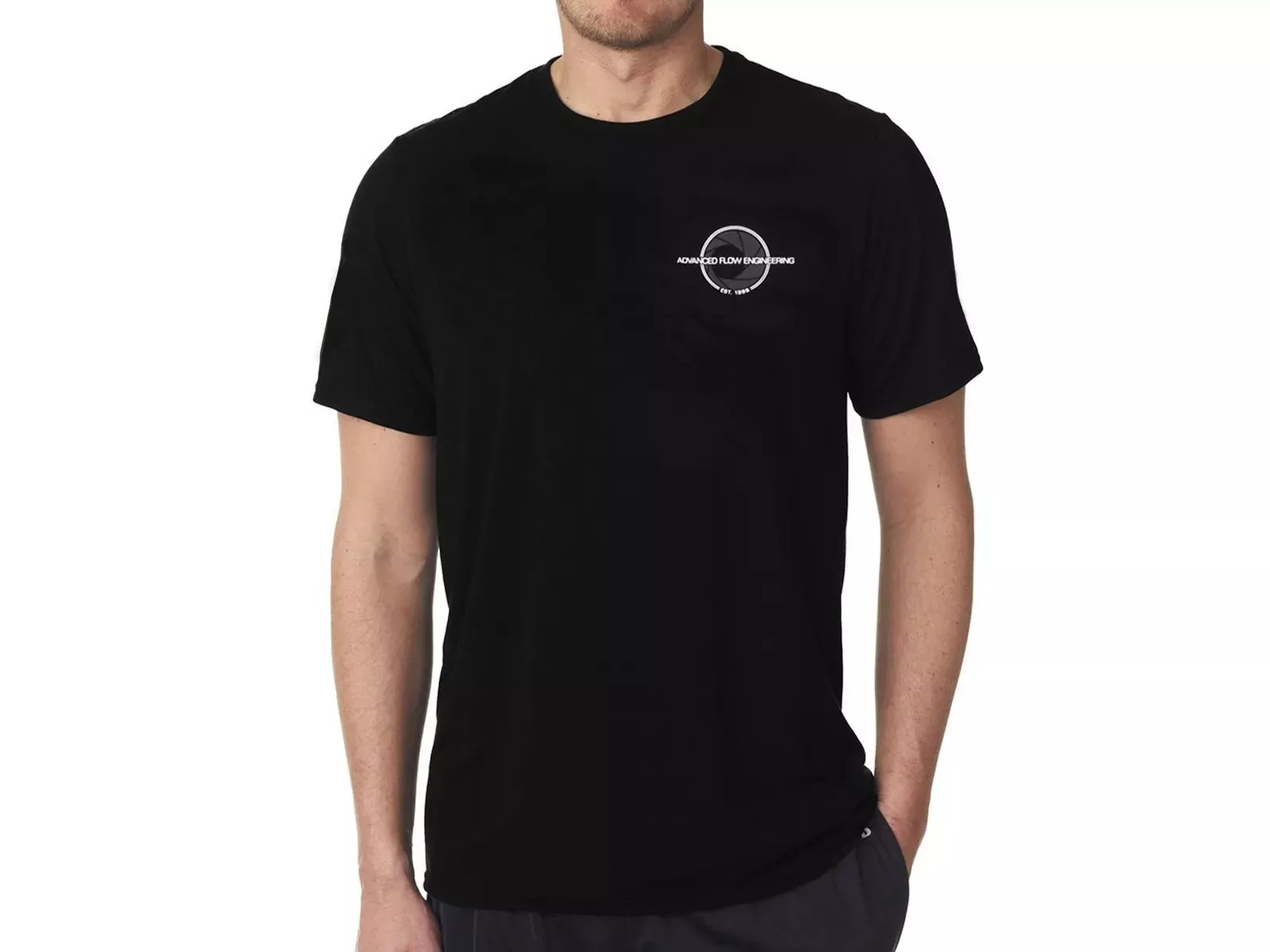 aFe POWER "Circle City" Short Sleeve T-Shirt Black 2XL