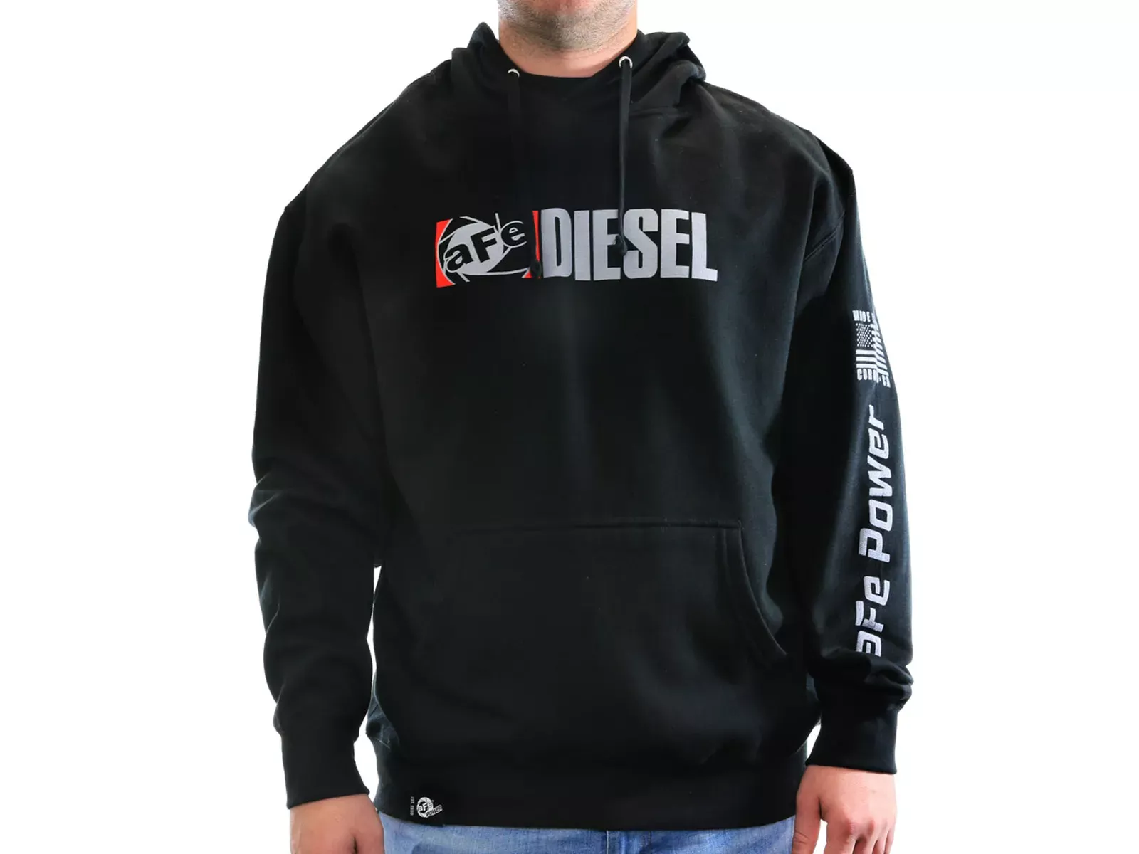 aFe POWER Diesel Hoodie Black 2XL