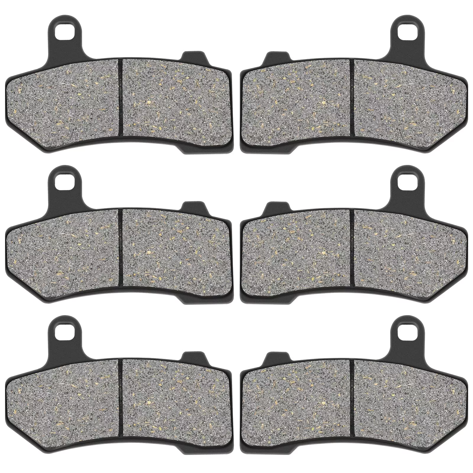 Ahl Motorcycle Front And Rear Braking Pads Kits Set For 2008-2014 Flhtcu Ultra Classic Electra Glide Harley Touring Flhx Street Glide Touring Flhtcu Ultra Classic Electra Glide 2008-2015