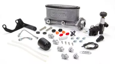 Alum Tandem M/C Kit w/ Brkt & Prop Valve 1in