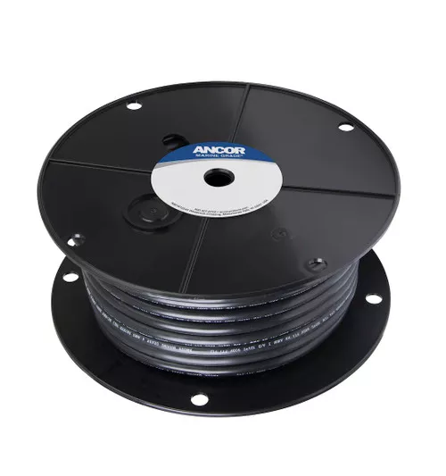 Ancor 100' #4 Black Tinned Copper 113010