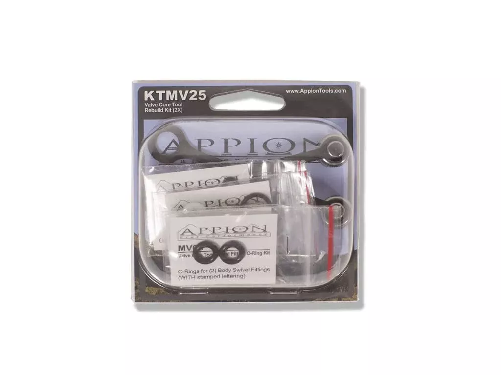 APPION KTMV25 Valve Core Tool Rebuild Kit – Essential Maintenance Tool for HVAC Systems