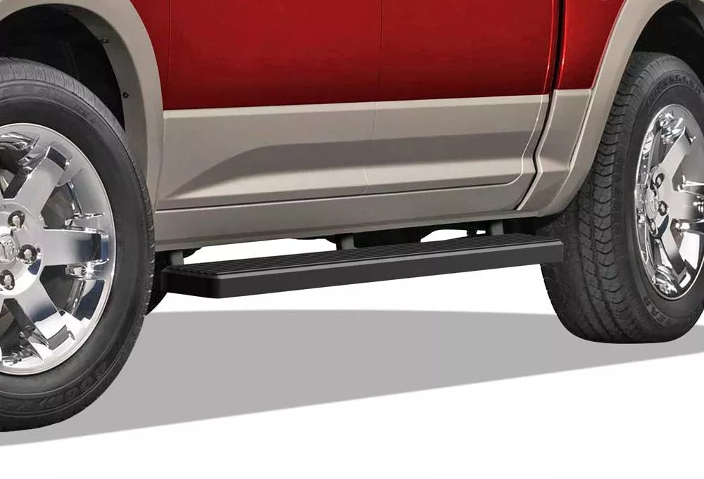 Aps (Black 5 Inches) 304 Stainless Steel Running Boards Nerf Bars Side Steps Rails Compatible With Ram 1500 2009-2018 Crew Cab & Ram 2500 3500 2010-2024