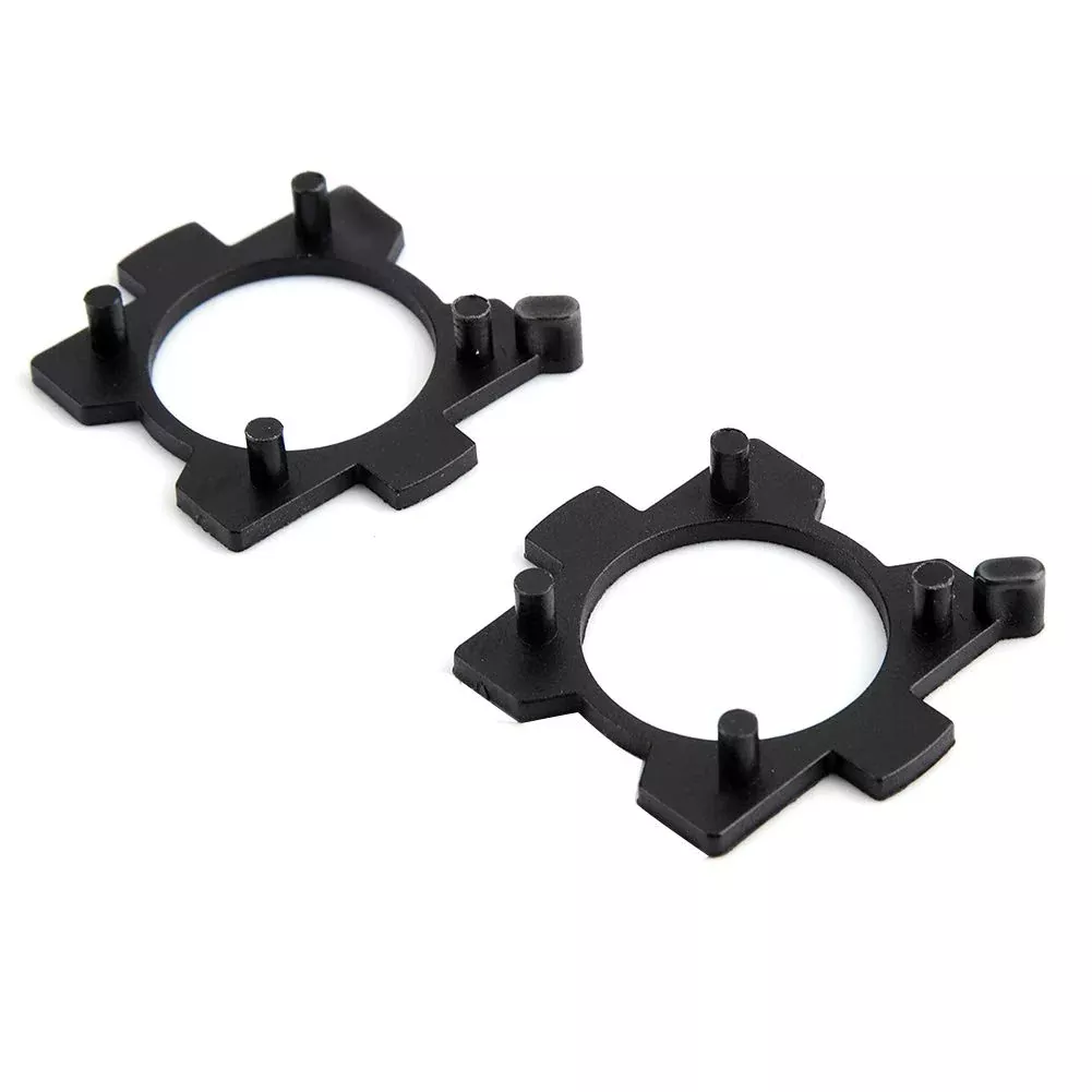 Aramox Headlight Bulb Retainer, 2Pcs H7 Led Car Headlight Bulb Adapter Base L08 Retainer Holder For Mazda Cx5 Cx7