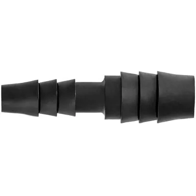 Au-ve-co 10106 Reducer Connector, 1/4 in Hose Barbed x 3/16 in Hose Barbed, Nylon