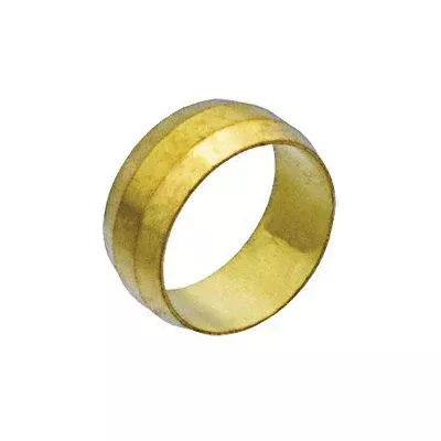 Au-ve-co 102 Fitting Sleeve, 3/16 in Compression, Brass