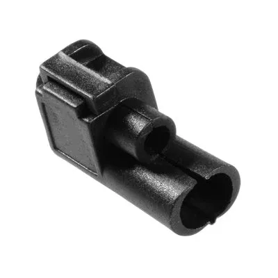 Au-ve-co 10319 Electrical Bullet Receptacle Connector, Black