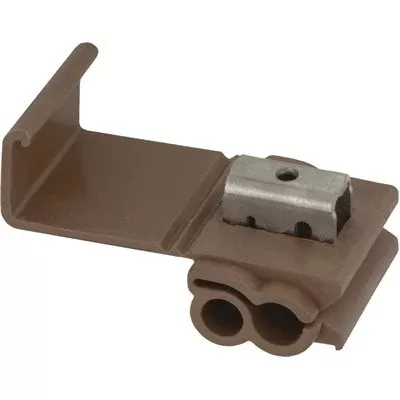 Au-ve-co 10385 Self-Stripping Electrical Connector, Tan