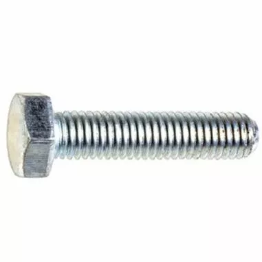 Au-ve-co 10521 Cap Screw, M8x1.25 Thread, Full, Regular Thread, 16 mm OAL, Alloy Steel, Zinc-Plated, 8.8 Grade