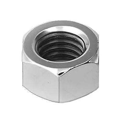 Au-ve-co 10574 Hex Nut, M8x1 Thread, Steel, Zinc-Plated