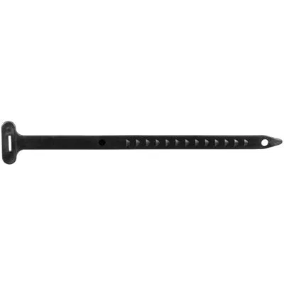 Au-ve-co 10649 Strap, 6-1/2 in L, Nylon, Black