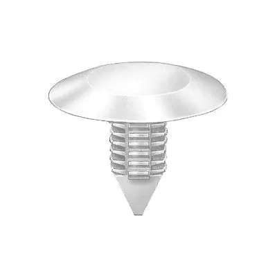Au-ve-co 11673 Single Head Panel Retainer, System of Measurement: Imperial, Nylon