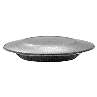 Au-ve-co 11749 Flush Sheet Metal Plug, 1-7/16 in Dia Head, 26 ga Max Panel Thickness, Fits Hole Size: 1 in, Black