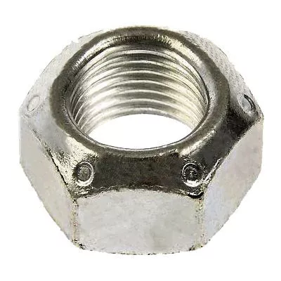 Au-ve-co 12709 Prevailing Torque Lock Nut, 1/2-20 Thread, SAE Thread, Cadmium/Wax