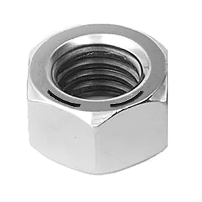 Au-ve-co 15641 Hex Nut, 5/16-18 Thread, Zinc-Plated