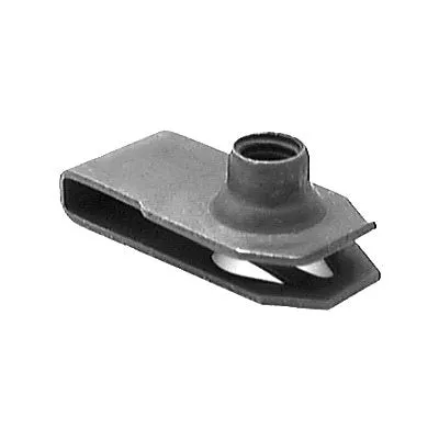 Au-ve-co 16322 Fold Over Extruded Nut, System of Measurement: Metric, M6x1 Thread, Phosphate-Coated