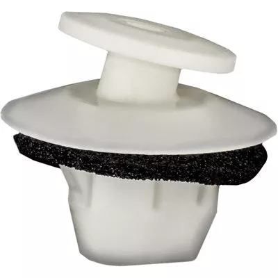 Au-ve-co 17-9362 Molding Clip With Sealer, Nylon, White