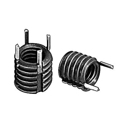 Au-ve-co 17244 Heavy-Duty Thread Repair Insert, 3/8-16 Internal Thread, 9/16-12 External Thread, 1/2 in L, Carbon Steel