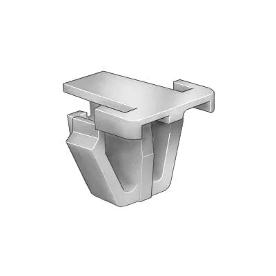 Au-ve-co 20783 Body Side Molding Clip, Nylon, White