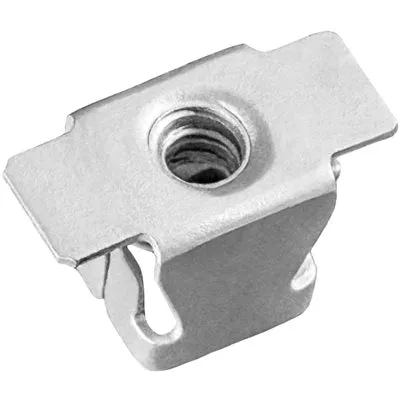 Au-ve-co 21027 Fender Bracket Retainer Nut, System of Measurement: Imperial, #8 Thread, Metal, Zinc