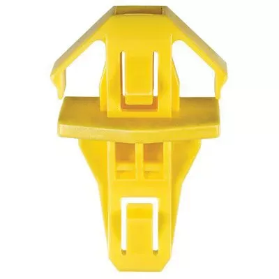 Au-ve-co 21836 Bumper Molding Clip, Nylon, Yellow