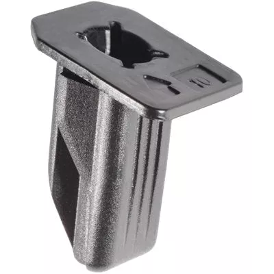 Au-ve-co 22096 Screw Grommet With Sealer, Nylon, Black