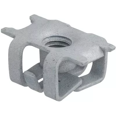 Au-ve-co 22909 Expansion Nut, System of Measurement: Metric, M6x1 Thread, Zinc