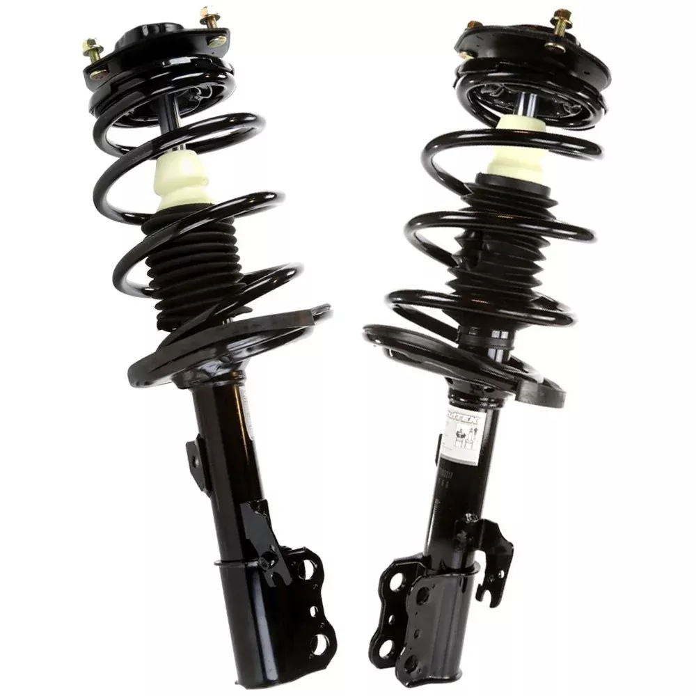Auto Shack Front Strut & Coil Spring Assembly Set CST100217PR for 2004-2006 Toyota Camry Solara & Lexus ES330, Black, Driver & Passenger Side