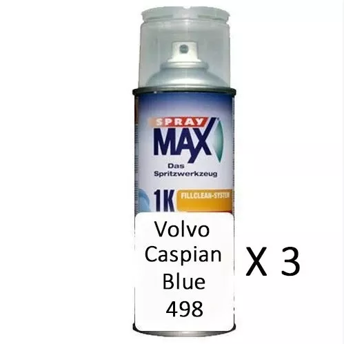 Auto Touch Up Can Volvo Caspian Blue 498 x 3