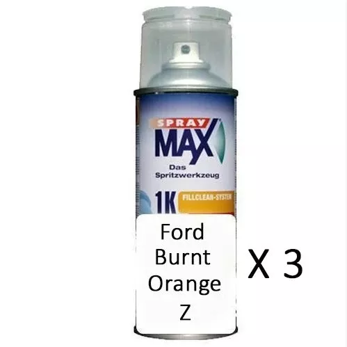 Auto Touch Up Paint Ford Burnt Orange Z x 3