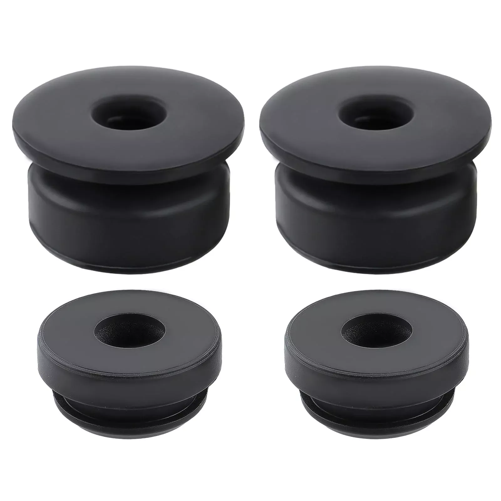 Autokay 4Pcs Radiator Upper Lower Rubber Cushion Bushing Fits For Honda Crv Civic Accord Pilot