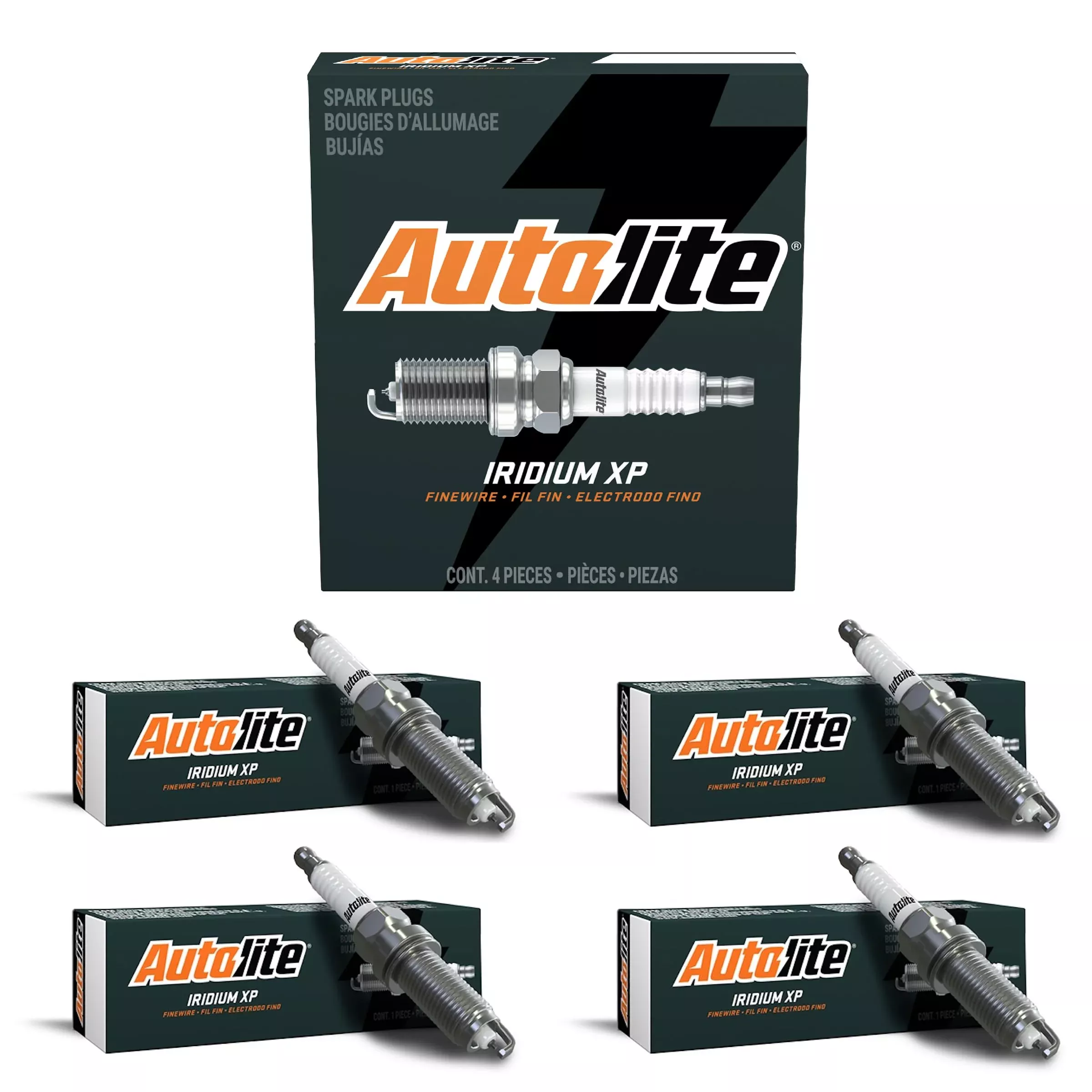 Autolite Iridium Xp Automotive Replacement Spark Plugs, Xp3922 (4 Pack)
