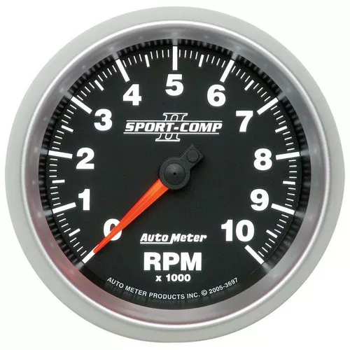 AutoMeter 3697 Sport-Comp II In-Dash Tachometer